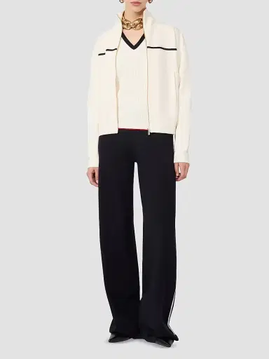 Max Mara Women's Stretch Viscose Boxy Cardigan | Thumbnail 5 Max Mara Women's Stretch Viscose Boxy Cardigan | Thumbnail 5