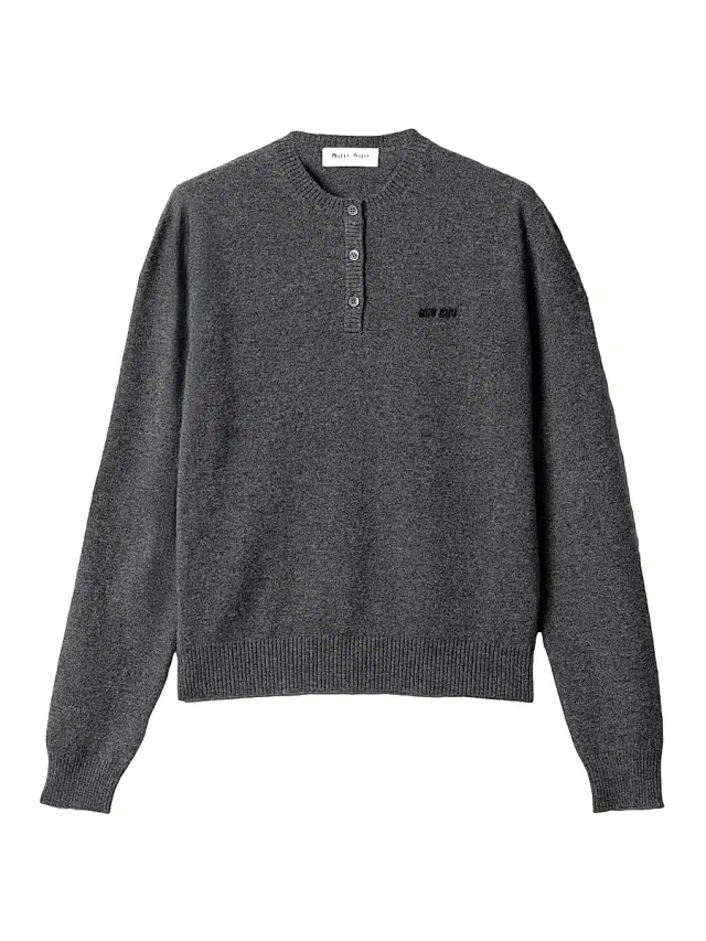 Women's Cashmere Sweater - Grey