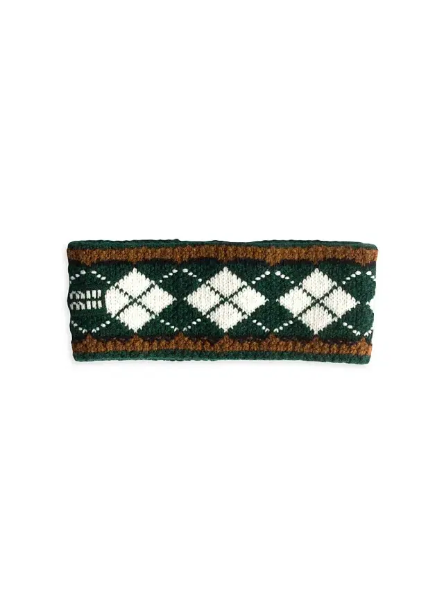 Miu Miu Women's Wool and Cashmere Headband - Brown