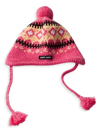 Miu Miu Women's Wool Hat | Thumbnail 2
