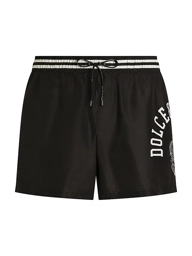 Men's Logo Swim Trunks - Militare Nero