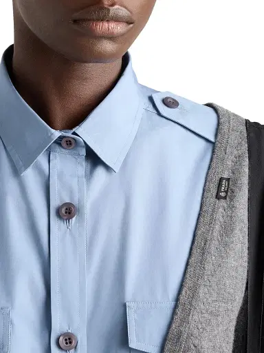 Prada Women's Cashmere Cardigan - Grey | Thumbnail 6