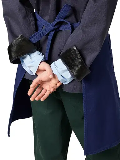 Miu Miu Garment-Dyed Gabardine Apron | Thumbnail 6