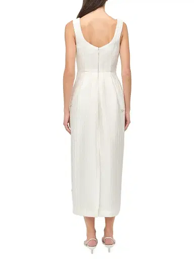 Simkhai Women's Lilibeth Floral Sleeveless Midi-Dress | Thumbnail 4 Simkhai Women's Lilibeth Floral Sleeveless Midi-Dress | Thumbnail 4