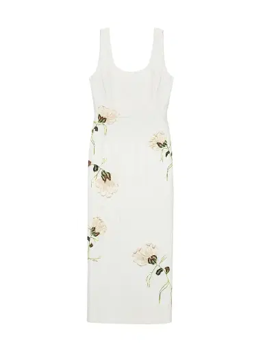Simkhai Women's Lilibeth Floral Sleeveless Midi-Dress | Thumbnail 1 Simkhai Women's Lilibeth Floral Sleeveless Midi-Dress | Thumbnail 1
