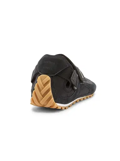 Bottega Veneta Men's Orbit Flash Suede Mary Jane Sneakers - Black - Size 13 | Thumbnail 3 Bottega Veneta Men's Orbit Flash Suede Mary Jane Sneakers - Black - Size 13 | Thumbnail 3