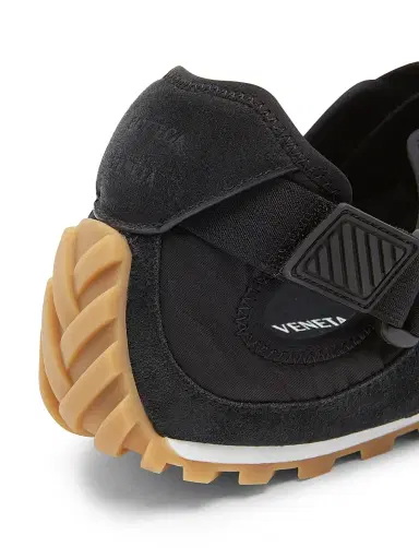 Bottega Veneta Men's Orbit Flash Suede Mary Jane Sneakers - Black - Size 13 | Thumbnail 6 Bottega Veneta Men's Orbit Flash Suede Mary Jane Sneakers - Black - Size 13 | Thumbnail 6