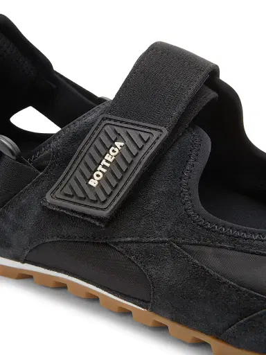 Bottega Veneta Men's Orbit Flash Suede Mary Jane Sneakers - Black - Size 13 | Thumbnail 7 Bottega Veneta Men's Orbit Flash Suede Mary Jane Sneakers - Black - Size 13 | Thumbnail 7