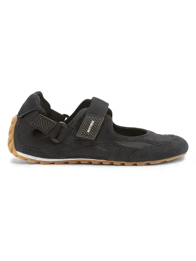 Bottega Veneta Men's Orbit Flash Suede Mary Jane Sneakers - Black - Size 13 | Thumbnail 1 Bottega Veneta Men's Orbit Flash Suede Mary Jane Sneakers - Black - Size 13 | Thumbnail 1