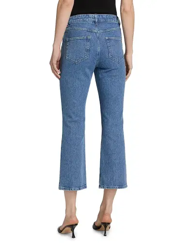 Cinq à Sept Women's Stevie Cropped Jeans - Blue Mirage | Thumbnail 5