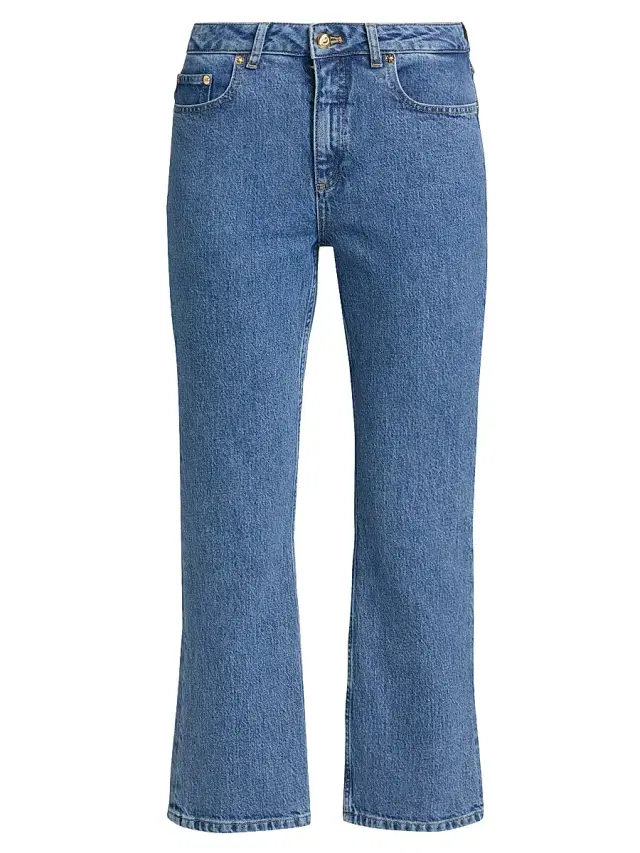 Women's Stevie Cropped Jeans - Blue Mirage