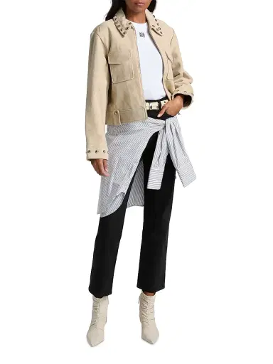 RAILS Women's Zeta Studded Suede Jacket | Thumbnail 2 RAILS Women's Zeta Studded Suede Jacket | Thumbnail 2