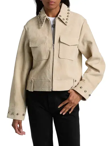 RAILS Women's Zeta Studded Suede Jacket | Thumbnail 3 RAILS Women's Zeta Studded Suede Jacket | Thumbnail 3