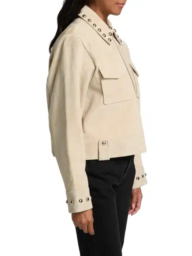RAILS Women's Zeta Studded Suede Jacket | Thumbnail 4 RAILS Women's Zeta Studded Suede Jacket | Thumbnail 4