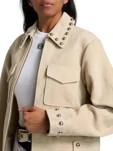RAILS Women's Zeta Studded Suede Jacket | Thumbnail 6 RAILS Women's Zeta Studded Suede Jacket | Thumbnail 6