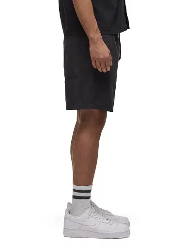 Hudson Jeans Men's Nylon Drawstring Shorts - Black | Thumbnail 5 Hudson Jeans Men's Nylon Drawstring Shorts - Black | Thumbnail 5