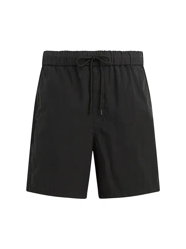 Men's Nylon Drawstring Shorts - Black