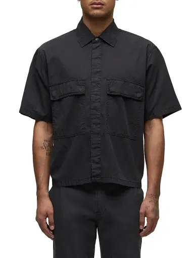 Hudson Jeans Men's Utility Short-Sleeve Shirt | Thumbnail 4 Hudson Jeans Men's Utility Short-Sleeve Shirt | Thumbnail 4