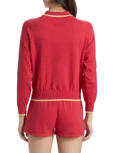 Guest In Residence Women's Relay Cashmere Polo Sweater | Thumbnail 5 Guest In Residence Women's Relay Cashmere Polo Sweater | Thumbnail 5