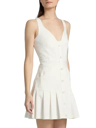 Ramy Brook Women's Olana Drop-Waist Minidress - | Thumbnail 4