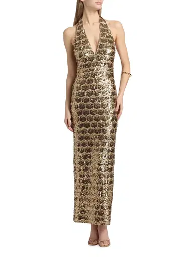 Ramy Brook Women's Shauna Sequinned Gown | Thumbnail 2