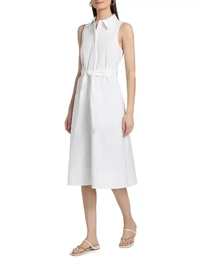Ramy Brook Women's Darcey Belted A-Line Midi-Dress | Thumbnail 2 Ramy Brook Women's Darcey Belted A-Line Midi-Dress | Thumbnail 2