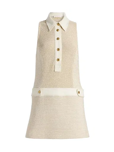 Ramy Brook Women's Sarah Sleeveless Minidress - Sandstone Tweed | Thumbnail 1