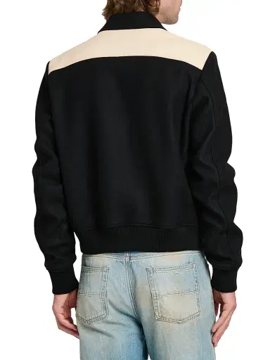 AMIRI Men's Ma Colorblock Wool-Blend Jacket | Thumbnail 5