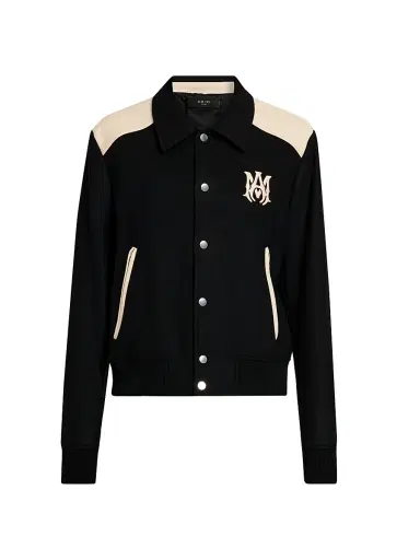 AMIRI Men's Ma Colorblock Wool-Blend Jacket | Thumbnail 1