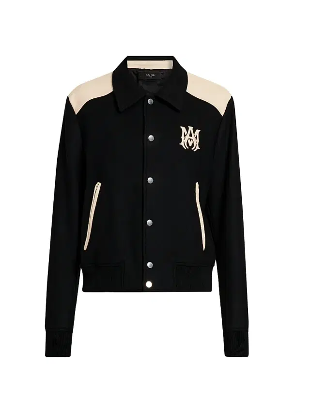 Men's Ma Colorblock Wool-Blend Jacket - Black