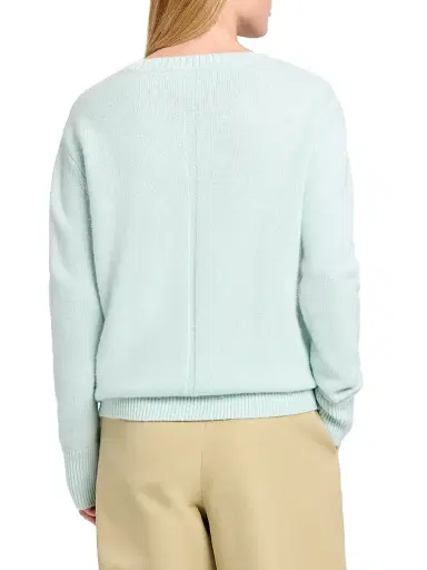TWP Women's Boy Cashmere Crewneck Sweater - Pale Aqua | Thumbnail 5 TWP Women's Boy Cashmere Crewneck Sweater - Pale Aqua | Thumbnail 5