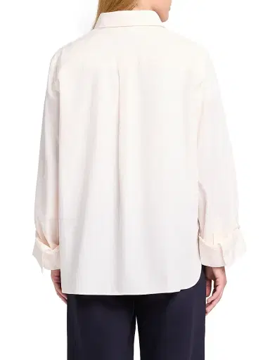 TWP Women's Next Morning Cotton Shirt - Sheer Pink - Size Medium | Thumbnail 5 TWP Women's Next Morning Cotton Shirt - Sheer Pink - Size Medium | Thumbnail 5