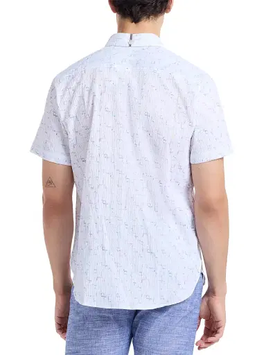 Robert Graham Men's Kingshold Geometric Stretch-Cotton Shirt - Size XXL | Thumbnail 5 Robert Graham Men's Kingshold Geometric Stretch-Cotton Shirt - Size XXL | Thumbnail 5