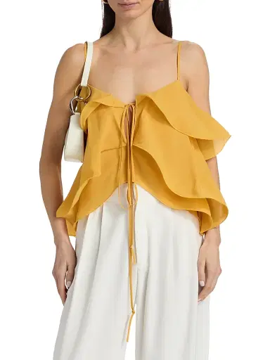 Toccin Women's Danica Tiered Cami Top | Thumbnail 3