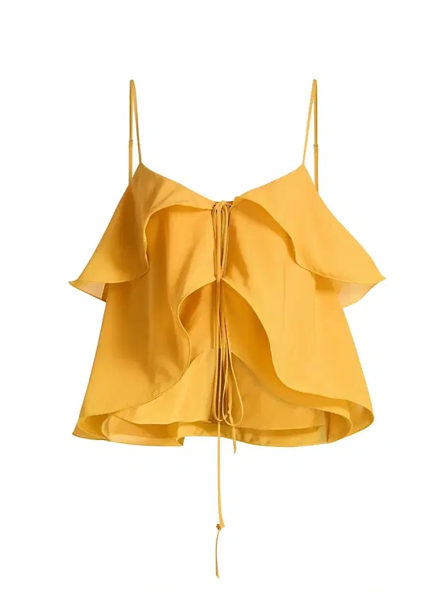 Toccin Women's Danica Tiered Cami Top - Tuscan Sun
