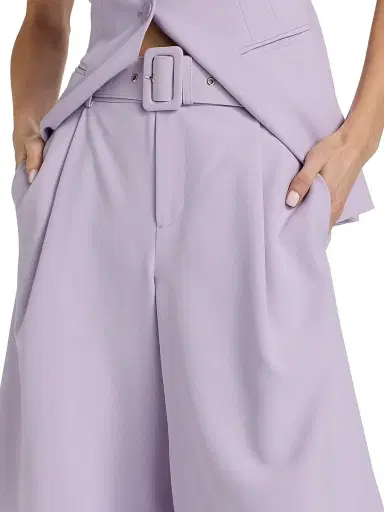 Toccin Women's Nina Belted Culottes | Thumbnail 6
