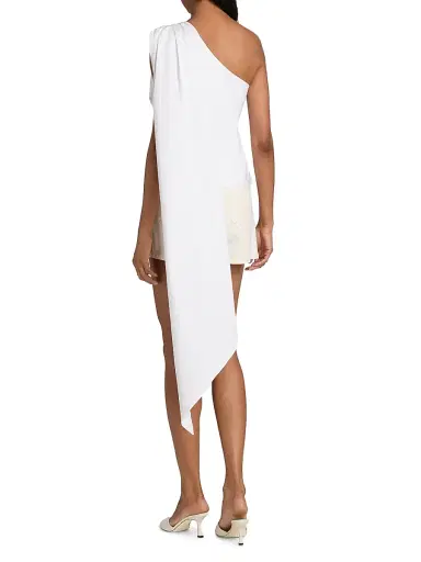 Toccin Women's Vik Stretch-Cotton One-Shoulder Top | Thumbnail 5