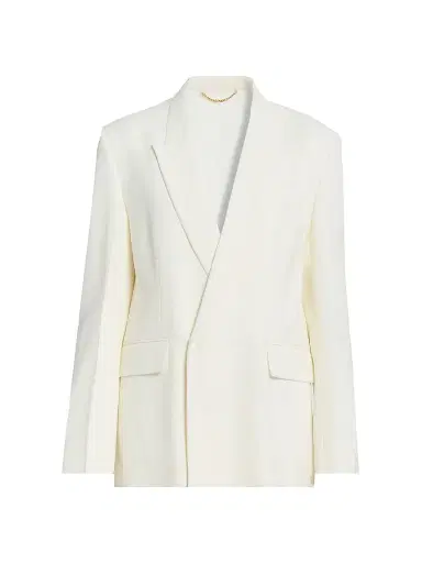 Victoria Beckham Women's Double-Breasted Tailored Jacket - | Thumbnail 1 Victoria Beckham Women's Double-Breasted Tailored Jacket - | Thumbnail 1
