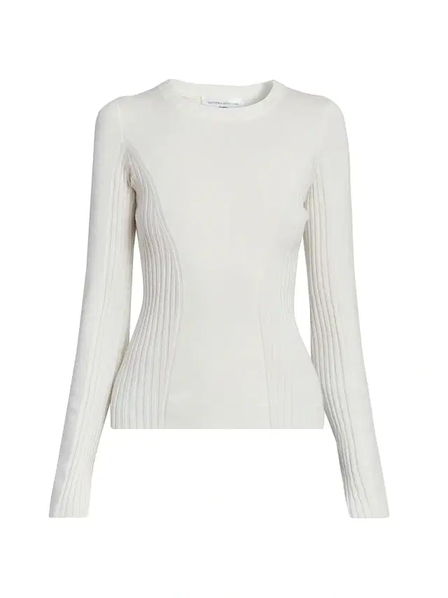 Victoria Beckham Women's Wool-Blend Rib-Knit Sweater -