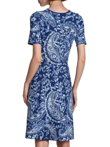 Etro Women's Paisley Knit Minidress | Thumbnail 5