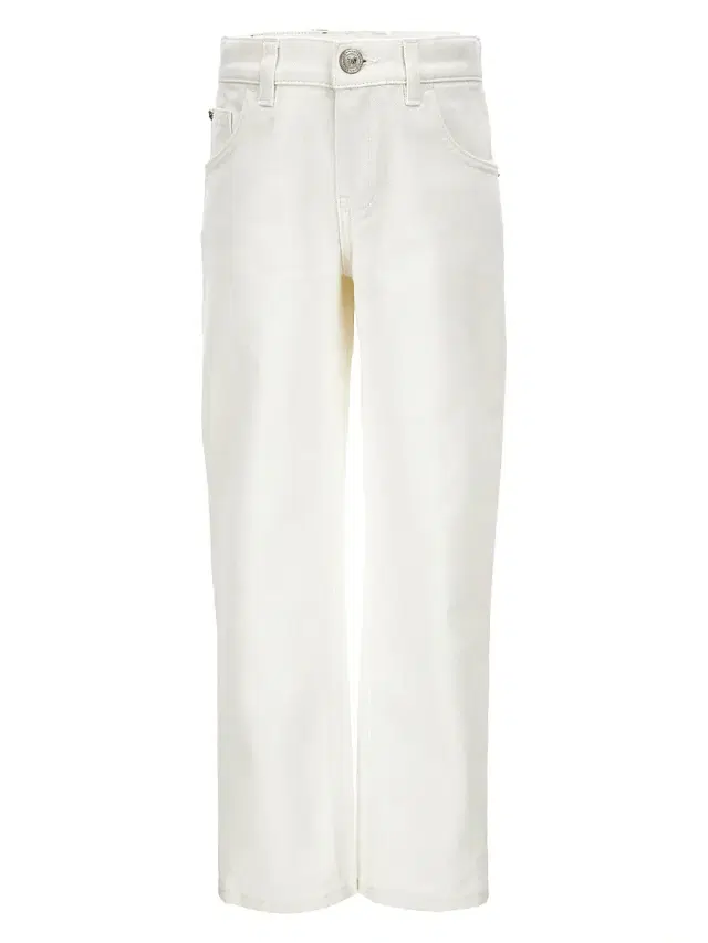 Versace Little Girl's & Girl's Straight-Leg Jeans - White