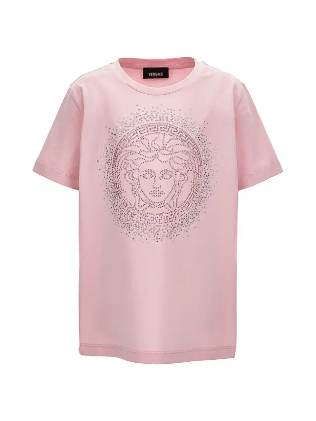 Versace Little Girl's & Girl's Medusa Jersey T-Shirt - Pastel Pink