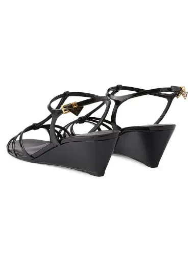 Prada Women's Patent Leather Sandals - Black - Size 11 | Thumbnail 3 Prada Women's Patent Leather Sandals - Black - Size 11 | Thumbnail 3