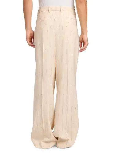Dolce & Gabbana Men's Striped Pleat-Front Pants - Rigato - Size 42 | Thumbnail 5 Dolce & Gabbana Men's Striped Pleat-Front Pants - Rigato - Size 42 | Thumbnail 5