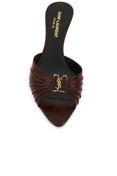 Saint Laurent Babylone Mule Sandal | Thumbnail 4 Saint Laurent Babylone Mule Sandal | Thumbnail 4