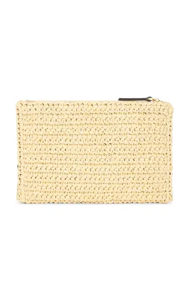 Valentino Garavani Viva Superstar Crochet Medium Flat Pouch | Thumbnail 3 Valentino Garavani Viva Superstar Crochet Medium Flat Pouch | Thumbnail 3