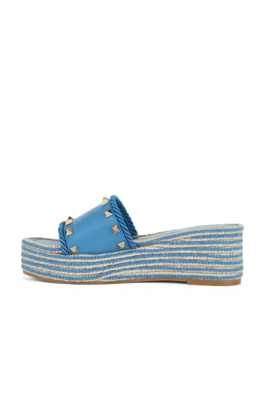 Valentino Garavani Rockstud Flatform Espadrille Slide | Thumbnail 5 Valentino Garavani Rockstud Flatform Espadrille Slide | Thumbnail 5