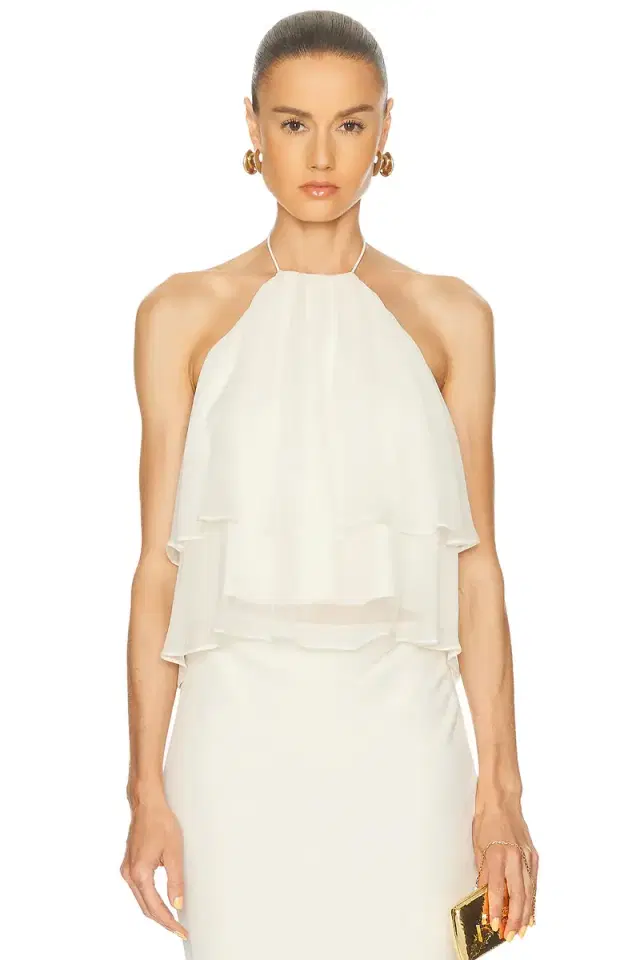 Ruffle Halter Top