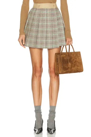Moncler Plaid Skirt | Thumbnail 1