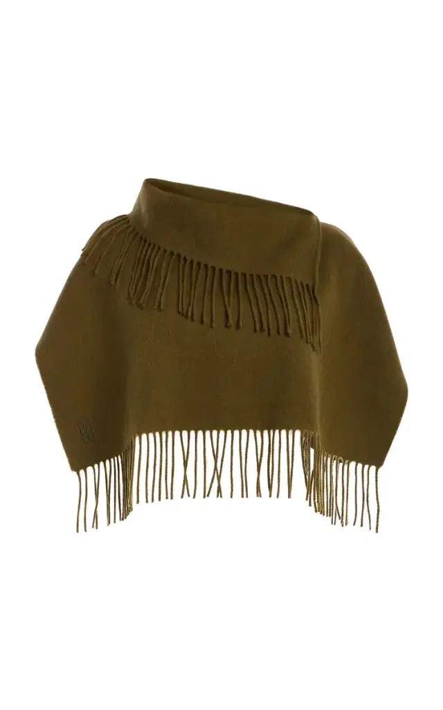 By Malene Birger Turtla Fringed Wool Scarf